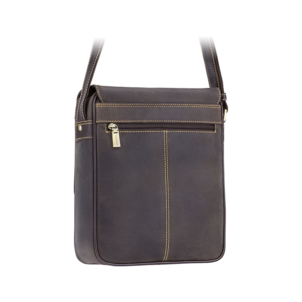 Visconti Link 16011 Crossbody Bag – Oil Brown