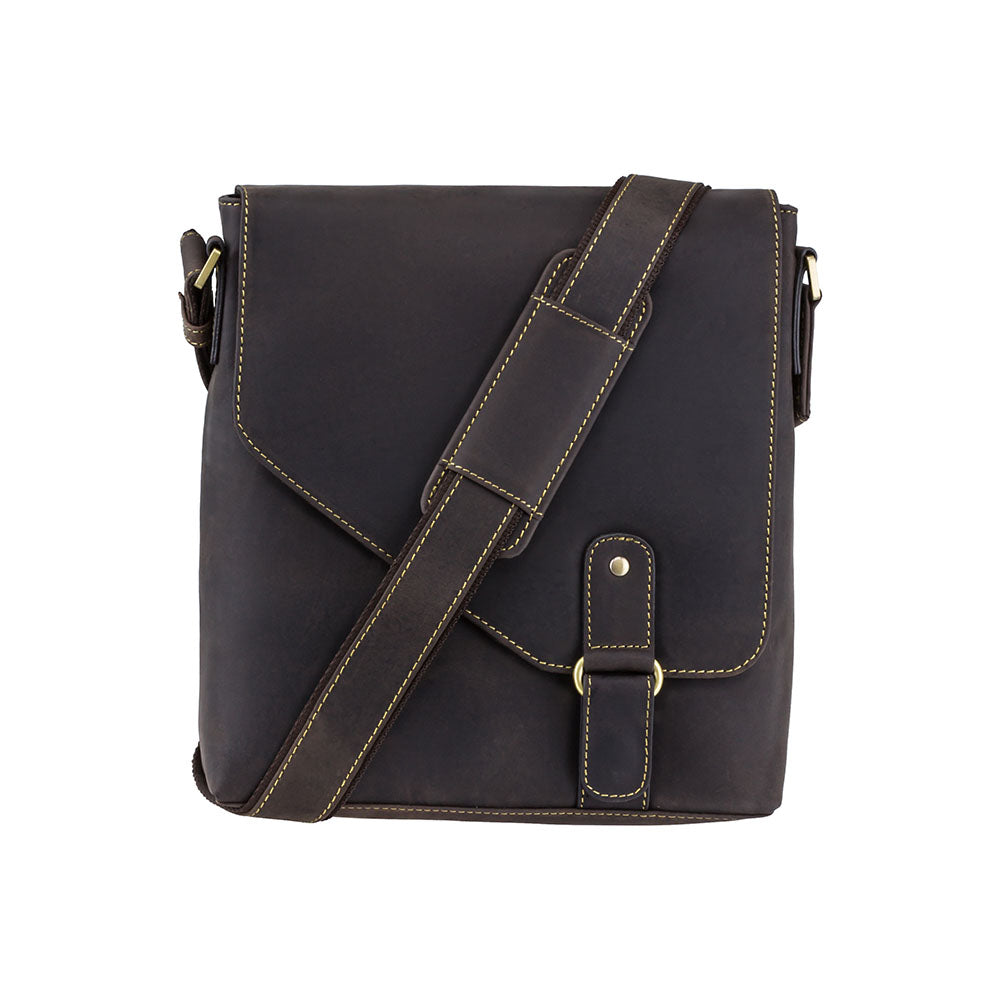 Visconti Aspin 16071 Crossbody Bag – Oil Brown