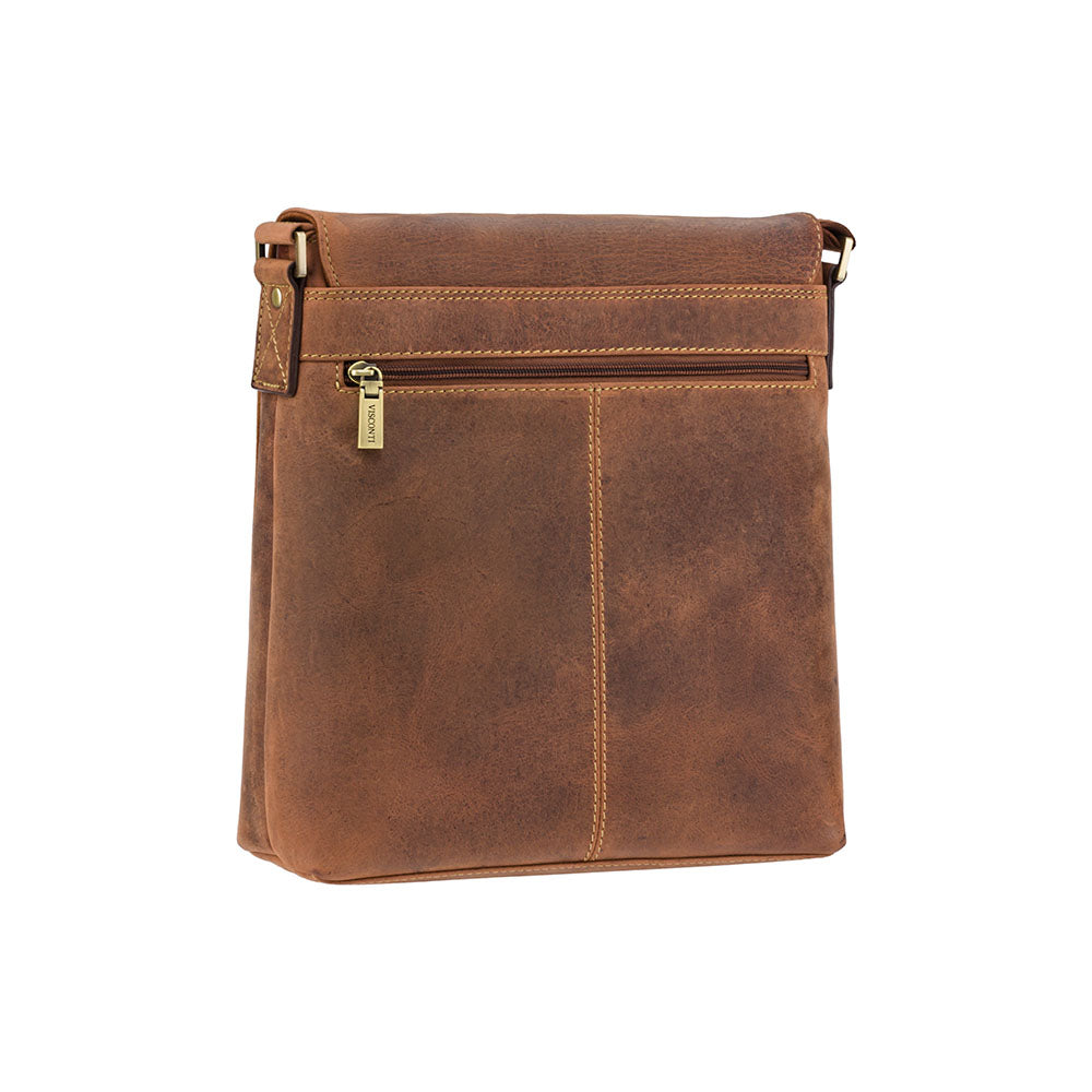 Visconti Aspin 16071 Crossbody Bag – Oil Tan
