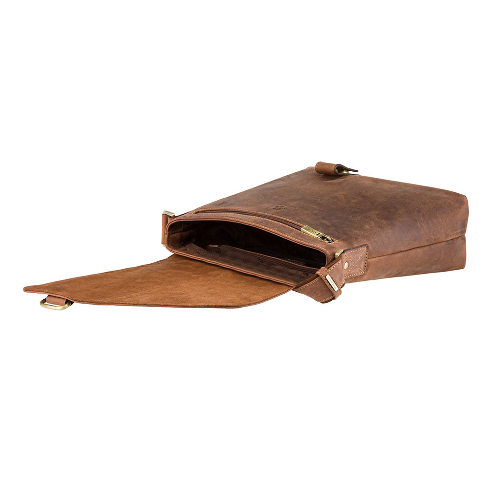 Visconti Aspin 16071 Crossbody Bag – Oil Tan