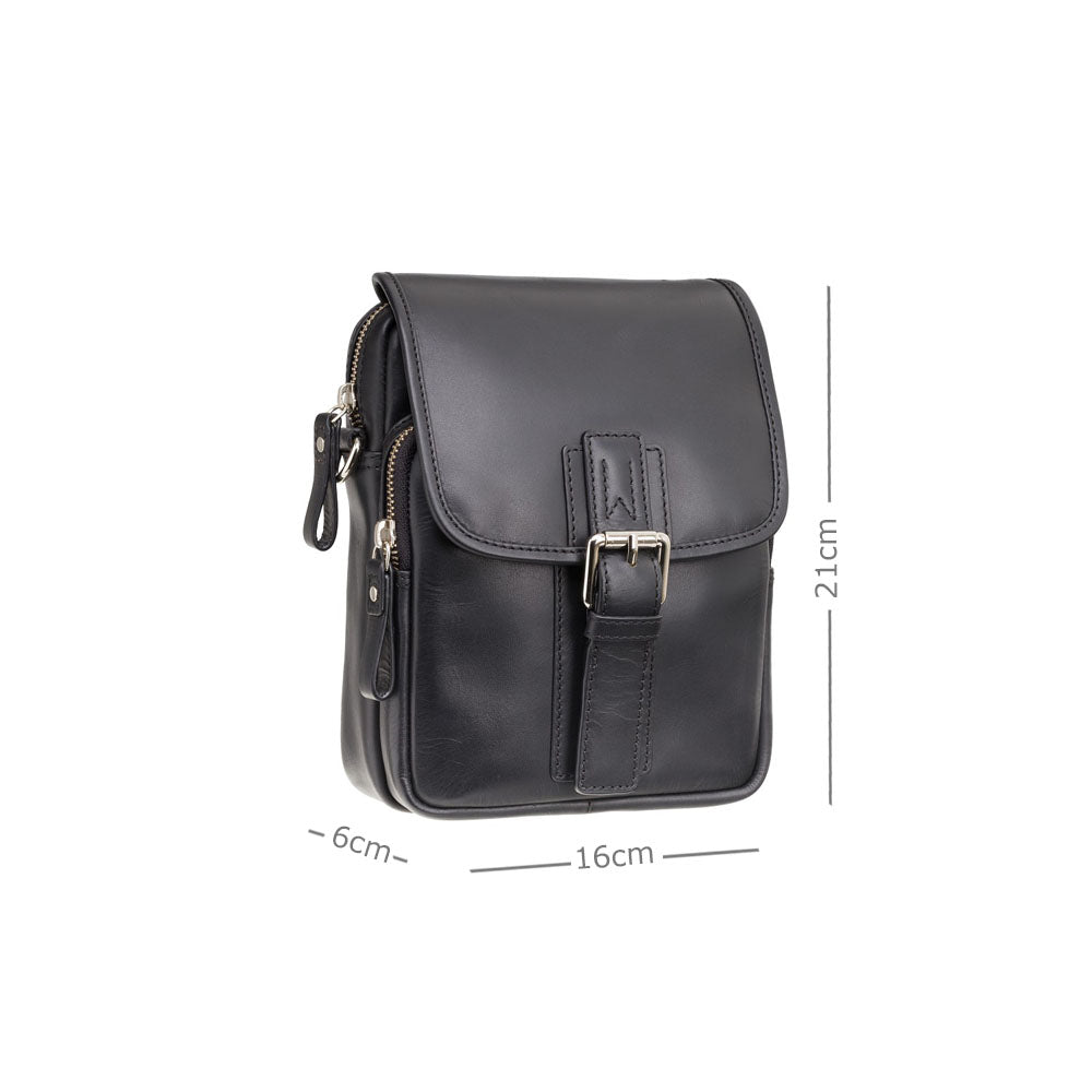 Visconti Jules 16208 Crossbody Bag - Black