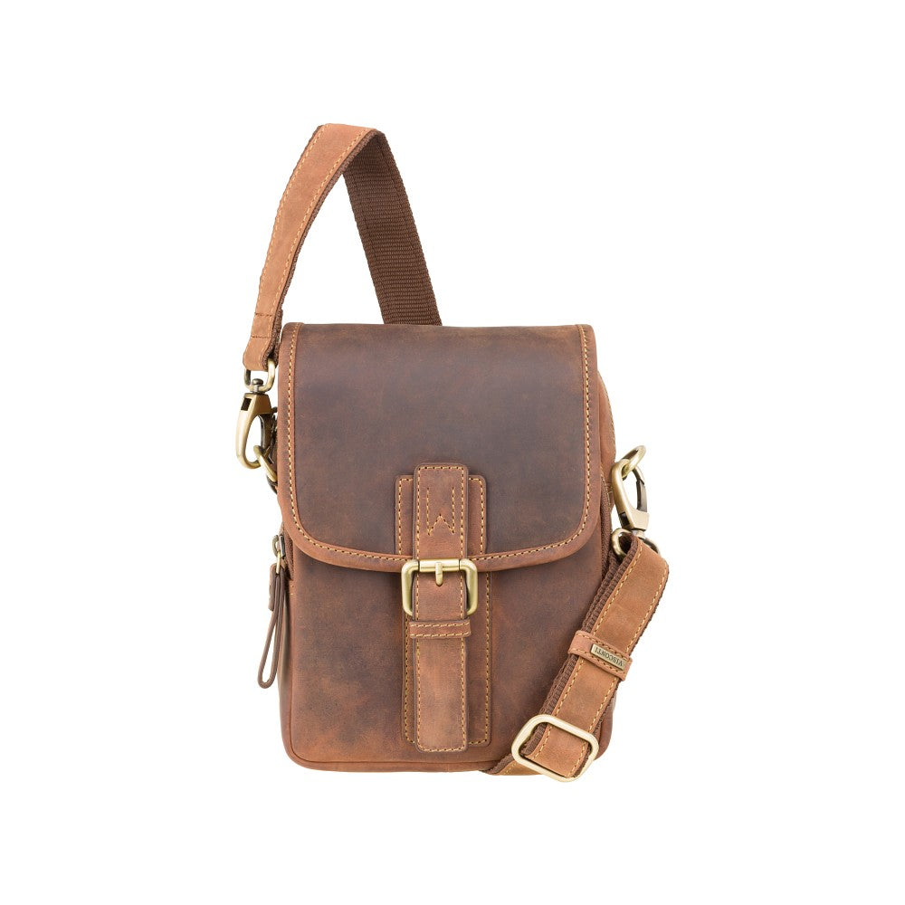 Visconti Jules 18208 Crossbody Bag - Oil Tan