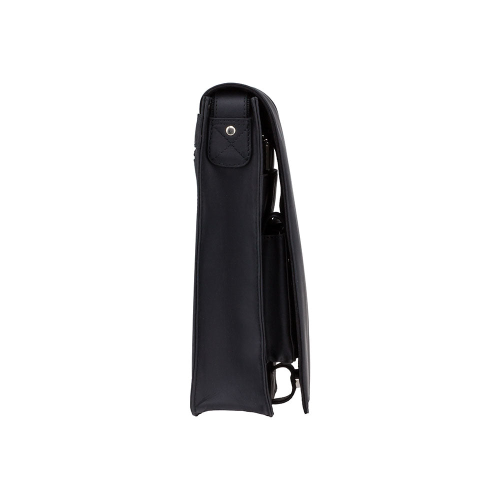 Visconti Jasper 18410 Crossbody Bag – Oil Black