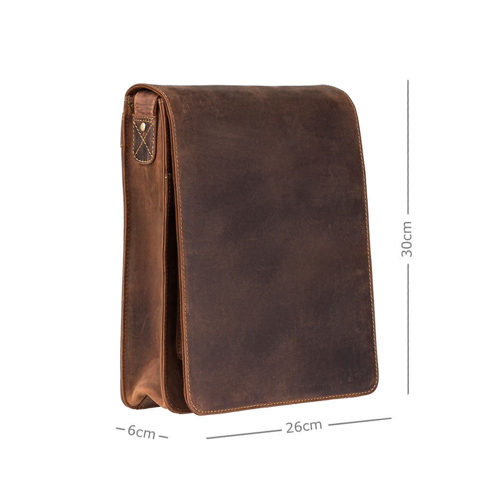 Visconti Jasper 18410 Crossbody Bag – Oil Tan