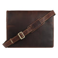 Visconti Harvard 18548 Large Messenger Bag - Chestnut Brown