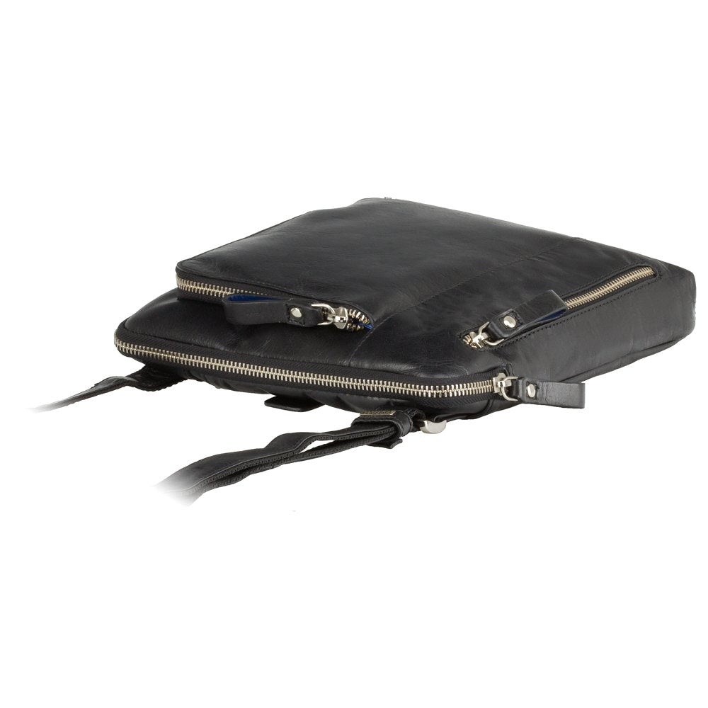 Visconti Roy ML20 Medium Crossbody Bag - Black