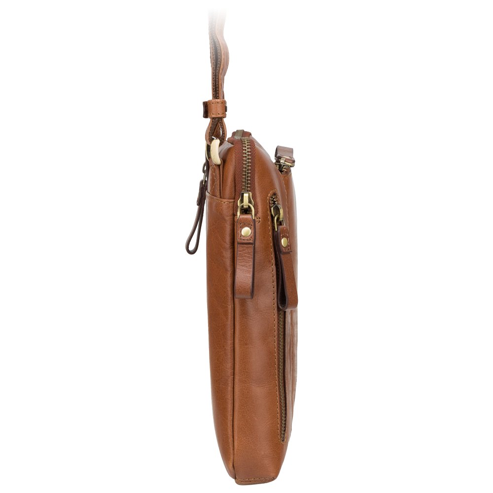Visconti Roy ML20 Medium Crossbody Bag - Tan