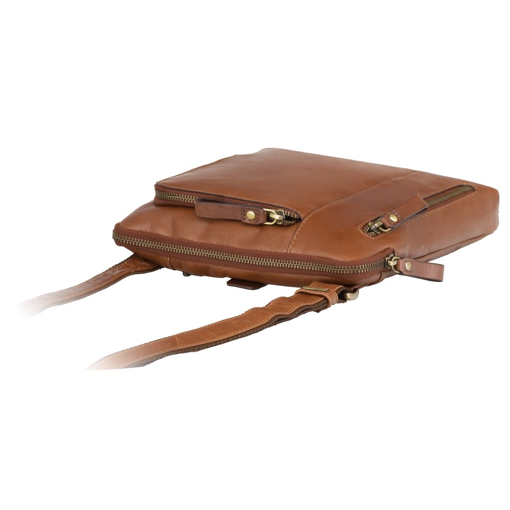 Visconti Roy ML20 Medium Crossbody Bag - Tan