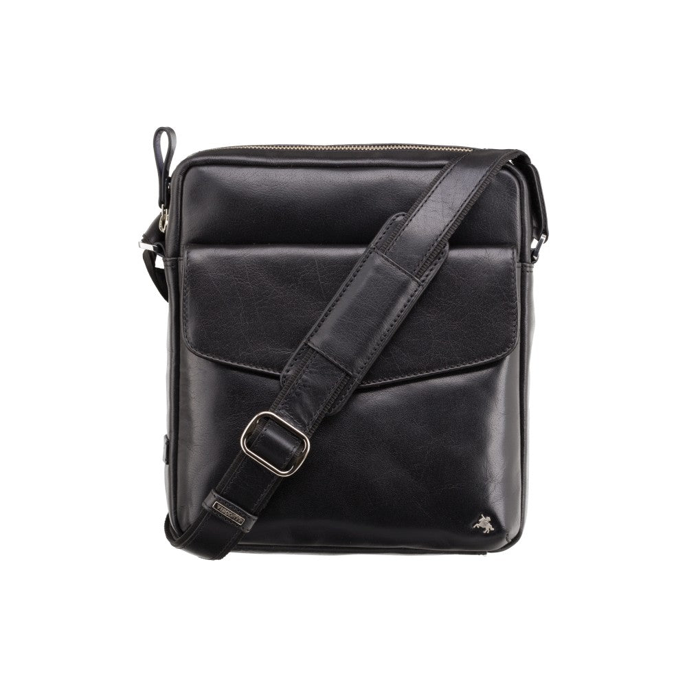 Visconti Vesper ML36 A5 Crossbody Bag - Black