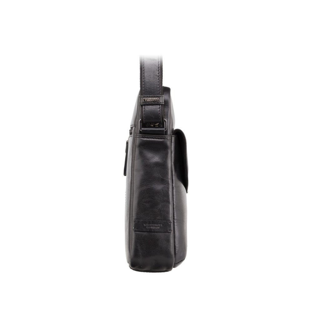 Visconti Vesper ML36 A5 Crossbody Bag - Black