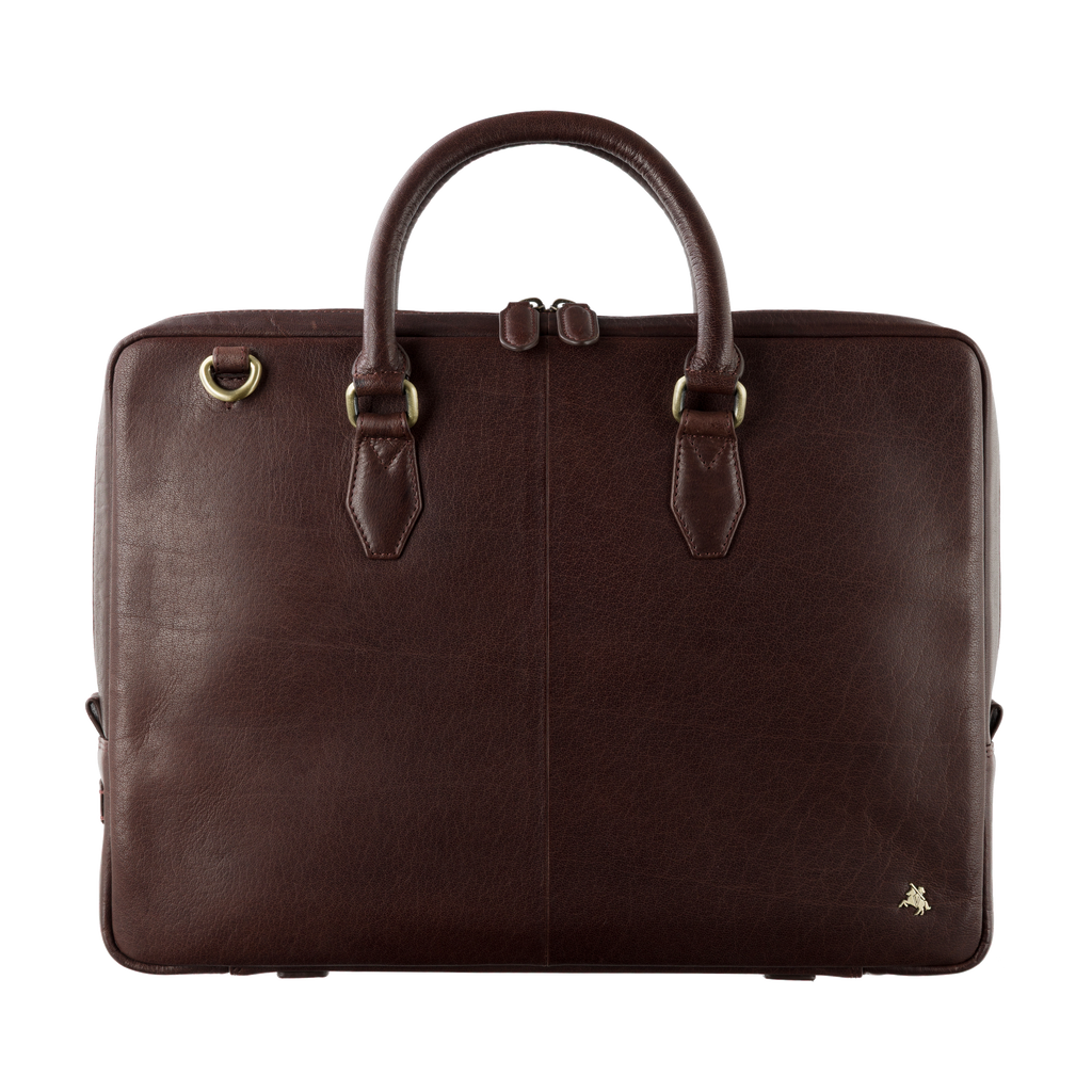 Visconti Carl ML50 Briefcase - Brown