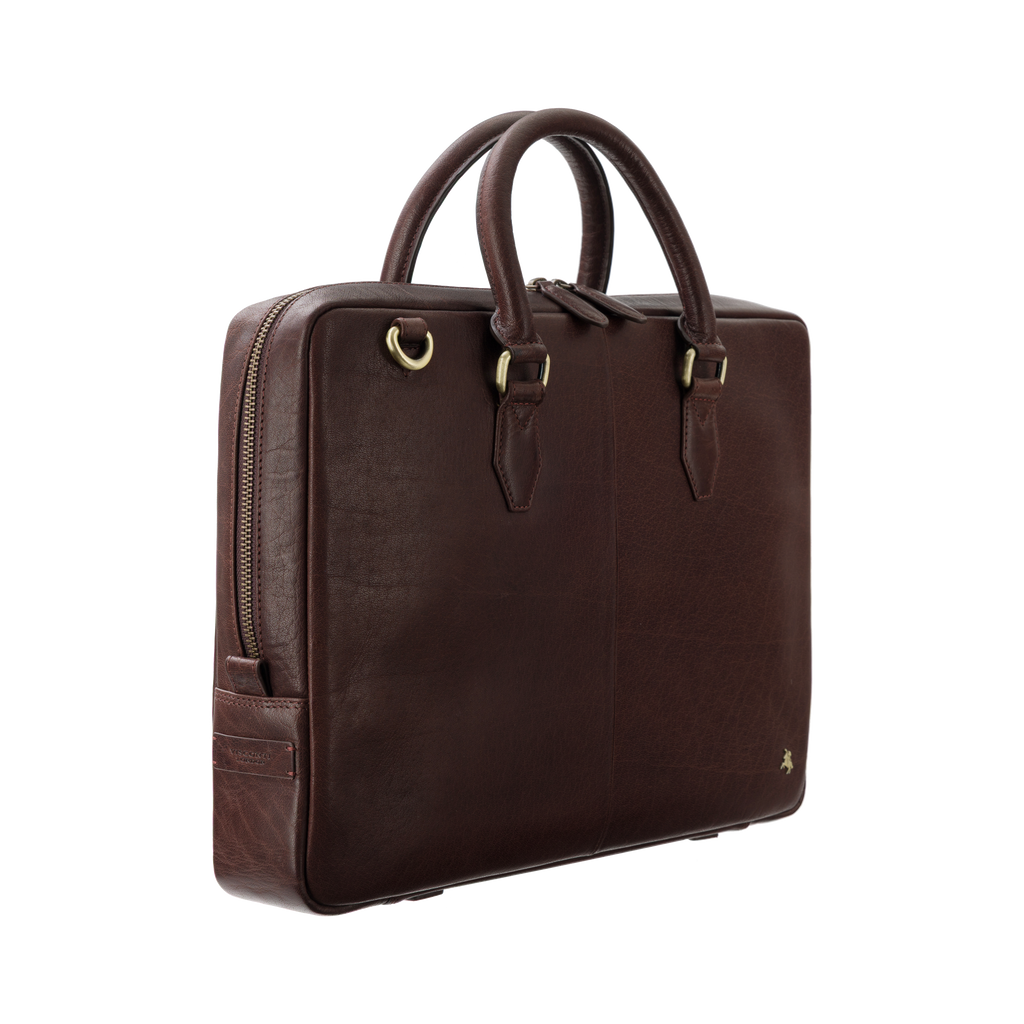 Visconti Carl ML50 Briefcase - Brown