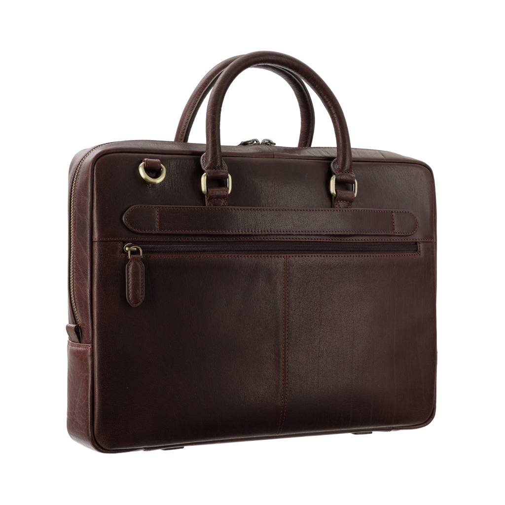 Visconti Carl ML50 Briefcase - Brown