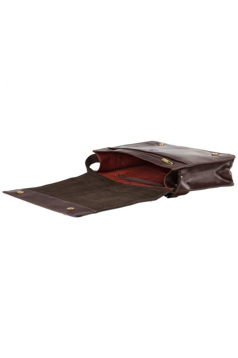 Carter Messenger Bag in Brown