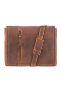Laptop Messenger Case in Tan
