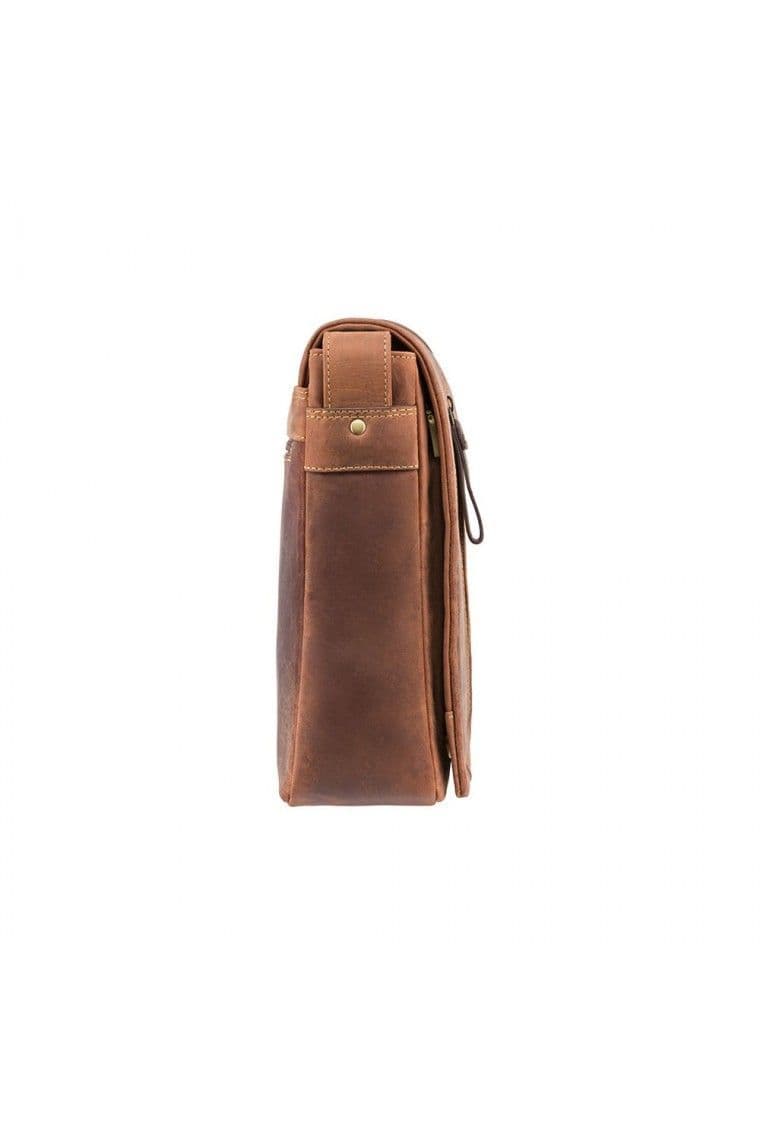 Laptop Messenger Case in Tan