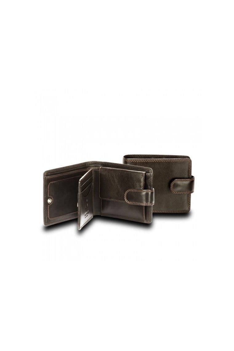 Leather Wallet in Brown
