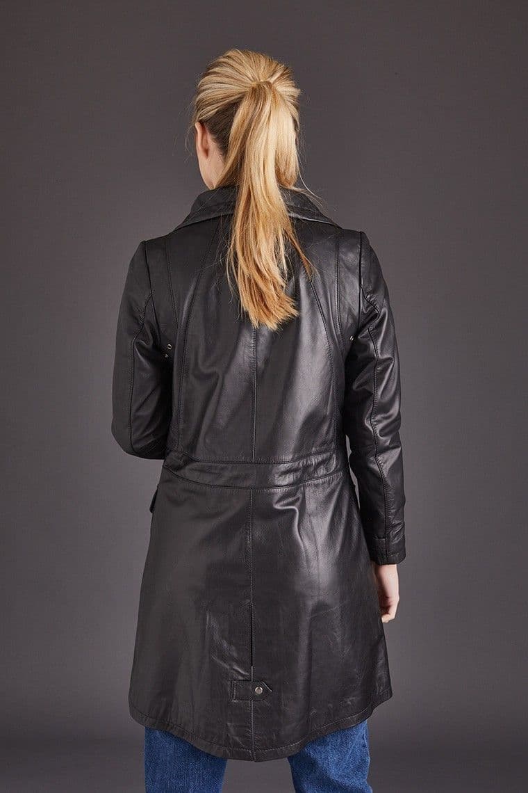 Women's Leather Coats Black